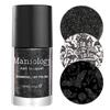 Maniology Wicked Sand Stamping Polish Set | 3-Piece Halloween Metallic Colors (Red, Dark Green, Black)  13ml Bottles of Textured Sand Finish for Spooky Nail Art Designs & DIY Manicures view 2