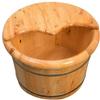 Scpantkend Pedicure Foot Soak Foot Soak Bucket Made of Solid Wood,Large Foot Soak Tub,Foot Basin for Foot Bath,Soak,Or DetoxFoot Spa view 1