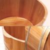 Wooden Foot Tub, Solid Wood Foot Bath, Foot Spa Bath Massager Foot Spa for Adults with Lid Soak Bucket, Foot Bath Tub feet Soaking Tub Foot Bath Spa Bowl view 3