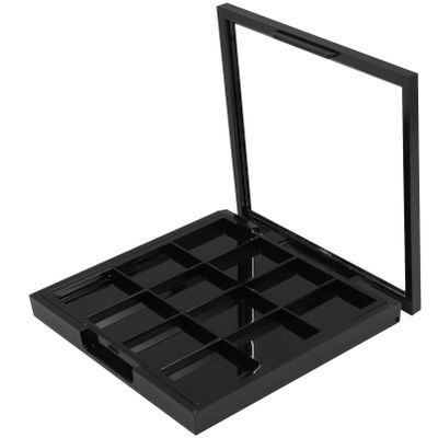 Beaupretty 1pc Empty Eyeshadow Palette for Makeup Storage Window Design for Beginners and Makeup Enthusiasts Organize Your Eye Shadow and Cosmetics Effortlessly