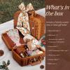 ListenVo Christmas Gifts Baskets for Women,Happy Birthday Bath Set Relaxing Spa Gift Baskets Ideas for Women,Her,Mom, Sister, Coworker, Wife, Girlfriend, Daughter,Unique Get Well Soon Self Care Holiday Gifts for Women view 2