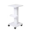 SEA PUNK Salon Spa Trolley, Esthetician Cart with Wheels, Beauty Rolling Trolley Stand Instrument, Tray Rolling Cart with Storage Tray view 1
