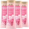 Caress Body Wash for Women, Daily Silk White Peach & Orange Blossom, Shower Gel Body Wash Moisturizing for Noticeably Silky, Soft Skin, 20 fl oz, 4 Pack view 1