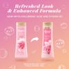 Caress Body Wash for Women, Daily Silk White Peach & Orange Blossom, Shower Gel Body Wash Moisturizing for Noticeably Silky, Soft Skin, 20 fl oz, 4 Pack view 3