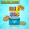 SOS SAVER OF SKIN, Blemish Patches, Fast Working Hydrocolloid Acne Patches for Covering Pimples, Zits, and Blemishes on Face and Skin, Absorb Fluids, Latex Free, Vegan (80, Transparent) view 4