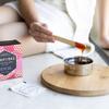 Honeybee Stripless Wax | Pan with Handle | Spatula | Post Wax Wipes | For Upper Lip, Chin, Jaw, Underarms and Brazilian | For face and sensitive areas | 120 gm view 2
