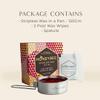 Honeybee Stripless Wax | Pan with Handle | Spatula | Post Wax Wipes | For Upper Lip, Chin, Jaw, Underarms and Brazilian | For face and sensitive areas | 120 gm view 3