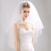 Piping Bridal Wedding Headpiece Black Metal Hair Comb style01 view 4
