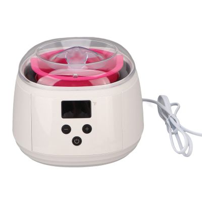 100W Wax Warmer Kit for Hair Removal, White Hair Removal Wax Machine Set with 4 Bags Hard Wax Beans, Intelligent Temperature Control Wax Heater for Women Sensitive Skin 100240V(#1)