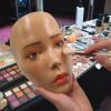 3D Makeup Practice Face,Reusable Makeup Mannequin Face with Makeup Brushes Set,Silicone Full Face Practice Eyelash Eye Shadow,for Emerging Makeup Artist,for Girl's Gift view 4