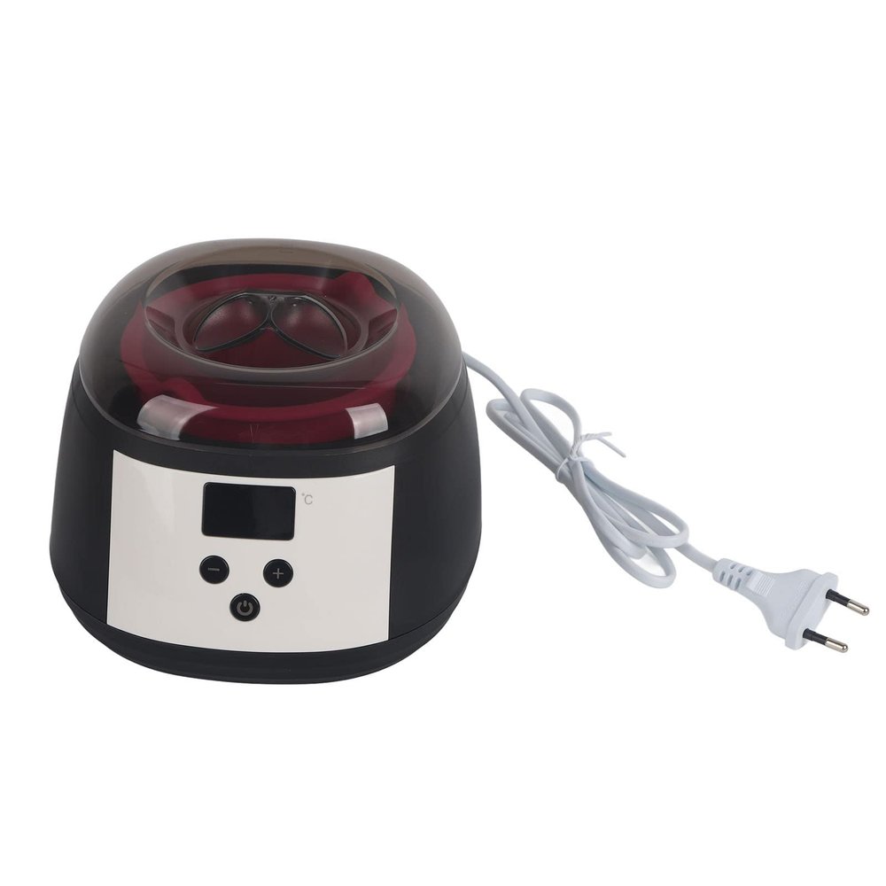 Digital Hair Removal Wax Heater, Aluminum Temperature Controllable Electric Wax Heater with LED Display, Home Wax Warmer Machine for Meltable Wax Beans Depilatory Wax Paraffin Wax 100240v(#2)