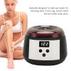 Digital Hair Removal Wax Heater, Aluminum Temperature Controllable Electric Wax Heater with LED Display, Home Wax Warmer Machine for Meltable Wax Beans Depilatory Wax Paraffin Wax 100240v(#2) view 3