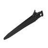 12PCS Duck Billed Clips, 2.75 Inches Rustproof Metal Alligator Curl Clips with Holes for Hair Styling, Hair Coloring, Medium, Black view 3