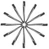 12PCS Duck Billed Clips, 3.54 Inches Rustproof Metal Alligator Curl Clips with Holes for Hair Styling, Hair Coloring, Large, Silver view 3