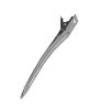 12PCS Duck Billed Clips, 3.54 Inches Rustproof Metal Alligator Curl Clips with Holes for Hair Styling, Hair Coloring, Large, Silver view 4