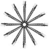 12PCS Duck Billed Clips, 2.75 Inches Rustproof Metal Alligator Curl Clips with Holes for Hair Styling, Hair Coloring, Medium, Silver view 3