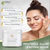 American Natural Enzyme Face Mask Hydrating (4oz) | Exfoliating Face Mask with Allantoin, Manuka Honey & Fruit Extracts | Moisturizing Facial Mask for All Skin Types Pore Cleansing & Dark Spots view 2