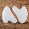 KENID Face Massage Jade Roller White Jade Natural Stone Gua Sha Slimmer Lift Wrinkle Double Chin Remover Beauty Care Slimming Tools 1Pcs view 3