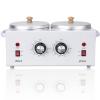 Double Wax Warmer Double Wax Pot Professional for Hair Removal, Electric Wax Heater Machine Dual Wax Pot Warmer Professional With Adjustable Temperature for Facial,Skin,Body,Spa, and Salon view 1