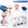 Double Wax Warmer Double Wax Pot Professional for Hair Removal, Electric Wax Heater Machine Dual Wax Pot Warmer Professional With Adjustable Temperature for Facial,Skin,Body,Spa, and Salon view 3