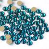Non Hotfix Stone SS40 Blue Zircon 144pcs 8 Big 8 Small DIY Strass Crystal Stick On Nail Salon Flat Back Rhinestones for Nail Art Garment Craft Decoration view 1