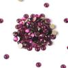 Non Hotfix Stone SS20 Fuchsia 1440pcs 8 Big 8 Small DIY Strass Crystal Stick On Nail Salon Flat Back Rhinestones for Nail Art Garment Craft Decoration view 3