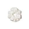 Hair Ties Satin Silk Scrunchies for Women Rubber Bands for Hair (White) view 1