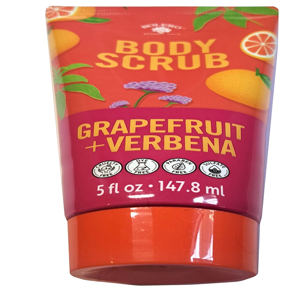 Bolero Body Scrub Grapefruit & Verbena 5fl oz. 147,8ml