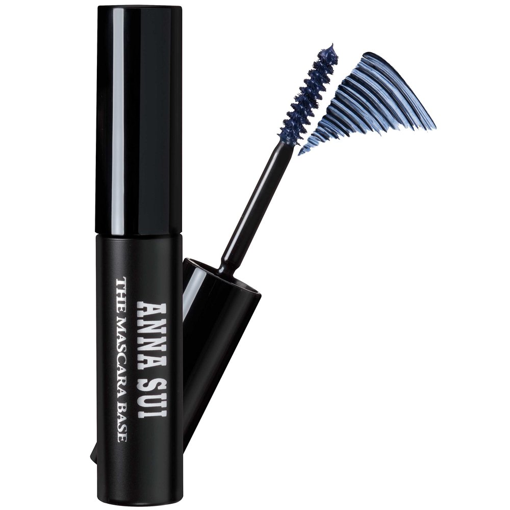 ANNA SUI - The Mascara Base - Curl-Up Eyelashes - Long-Lasting - Rich Navy Black Color - Easy to Wash off with Warm water - 0.21 fl oz.