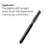 ANNA SUI - The Mascara Base - Curl-Up Eyelashes - Long-Lasting - Rich Navy Black Color - Easy to Wash off with Warm water - 0.21 fl oz. view 4