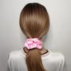 Sufermoe 12 Pcs Satin Silk Hair Scrunchies (4.5 Inch), Light Pink Elastic Hair Ties for Women and Girls, Fashion Hair Accessories for Daily Life, Yoga, Working, Studying, Running, Holidays, Parties view 2