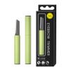 CHUNLINCARE Exfoliating Eyebrow Razor Dermaplaning Tool Eyebrow Trimmer with 4 Replacement Blades, Facial Razors for Women Aluminum Alloy Handle & Stainless Steel Blade (green) view 1