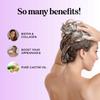 Advanced Biotin Shampoo with Rosemary Oil - Volumizing Shampoo for Thinning Hair for Women & Men with Black Castor Caffeine & B Vitamins - Paraben Silicone and Sulfate Free Vegan Formula (16 Fl Oz) view 3