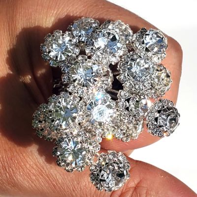 Crystal Hairpins for Bun ROCST Bobby Pins Clips for Ballet Woman girl Hairdressing salon 20pcs