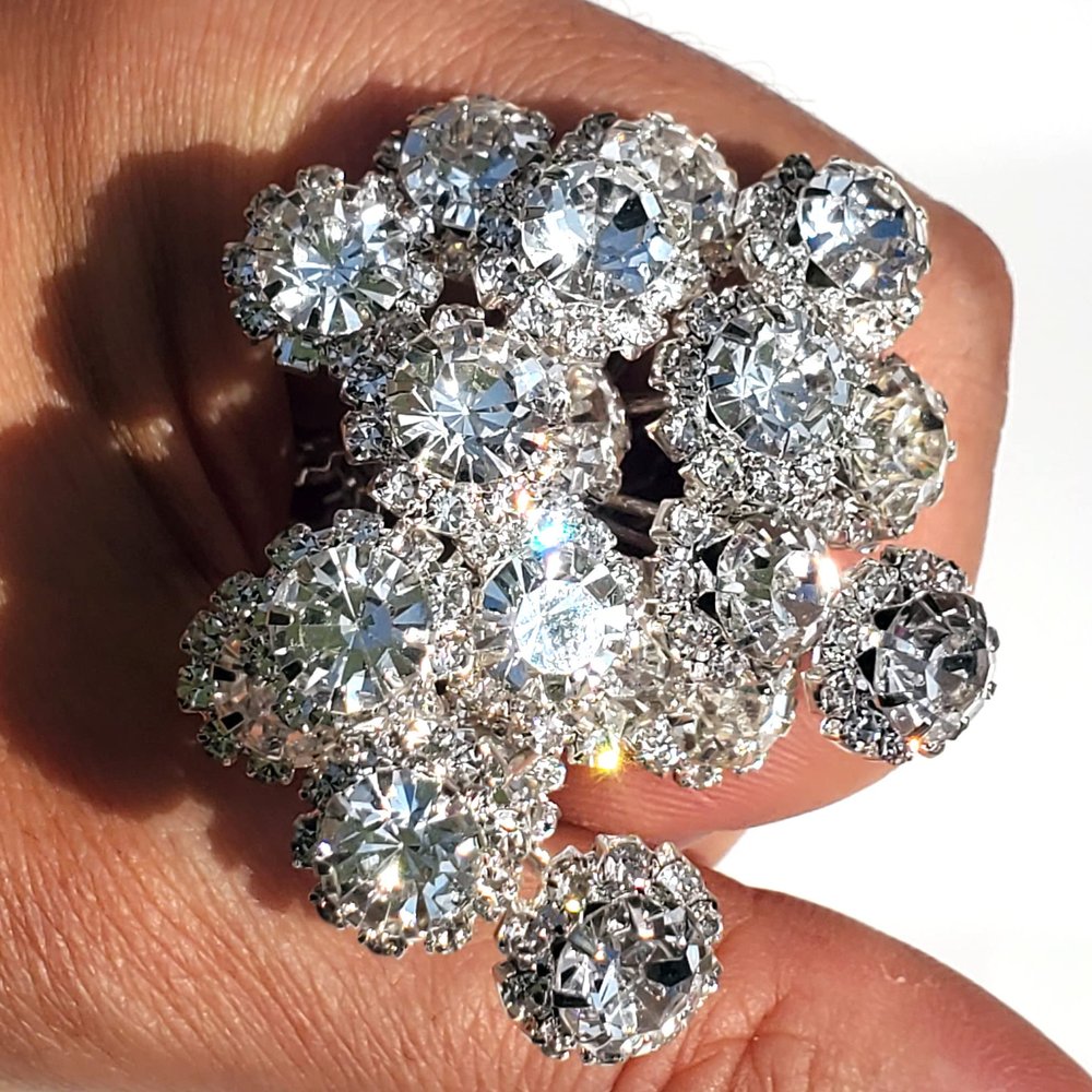Crystal Hairpins for Bun ROCST Bobby Pins Clips for Ballet Woman girl Hairdressing salon 20pcs