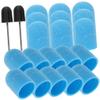 minkissy 2sets Portable Sanding Caps for Nail Polishing Replacement Manicure Tool with Grinding for Gel and Nail Care Salon view 2