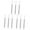 minkissy 9pcs Double-Sided Nail File Tools Stainless Steel Manicure Kit Cuticle Repair Nail Art Tools Trimmer Files view 1