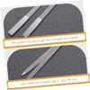 minkissy 9pcs Double-Sided Nail File Tools Stainless Steel Manicure Kit Cuticle Repair Nail Art Tools Trimmer Files view 2