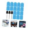 minkissy 3sets Replaceable Nail Sanding Caps Nail Polishing Tools with Grinding Skin-friendly for Easy Manicure Care view 4