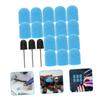 minkissy 4sets Replaceable Nail Sanding Bands with Grinding Manicure Tools for Nail and Beginners Reusable Easy to Operate Compatible with Drill view 3