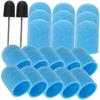 minkissy 5sets Replaceable Nail Art Sanding Caps Grit for Electric Nail Files for Manicure and Easy to Use and Skin Friendly view 4