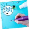 minkissy 2sets Convenient Nail Sanding Caps Replacement Caps for Electric Nail Files Easy to Install for Professional Manicurists and Beginners view 4