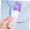 minkissy 8pcs Hair Dyeing Bottles Barbershop Hair Dry Cleaning Bottles Comb Head for Easy Application view 4