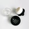 LALAFINA Travel-size Loose Powder Box with Puff 2pcs Makeup Powder Container Airtight Cosmetics Case view 4
