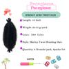 10 Inch Wrapping Hair for Soft Locs,Cuban Twist Hair 8 packs Pre-Separated Springy Afro Twist Hair Extension for Women Kids, Kinky Afro Twist Crochet Hair Natural Black Spring Twist Hair view 3