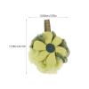 3pcs Bath Ball Mesh Pouf Bath Scrunchies Luffa Colorful Exfoliating Body Scrubber Shower Sponge Shower Accessories Shower Body Scrubbers Back Scrubber Clean Puffs Child Pe view 2