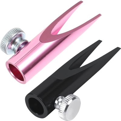 FRCOLOR 2pcs Dual-Sided Cosmetic Pencil Sharpener for Eyebrow and Eye Makeup Compact and Portable Design Sturdy Construction Includes and Options