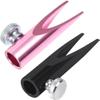 FRCOLOR 2pcs Dual-Sided Cosmetic Pencil Sharpener for Eyebrow and Eye Makeup Compact and Portable Design Sturdy Construction Includes and Options view 1