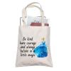 TOBGBE Fairy Tales Makeup Bag Princess Quotes Gift Cosmetic Bag for Women (Little Magic Tote) view 1