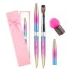 Acrylic Nail Brush - 100% Kolinsky Sable Hair Brush for Acrylic Application - Professional Salon-Grade Tools with Box for Nail Art, Extensions & 3D Carving (Gradient, #12) view 1